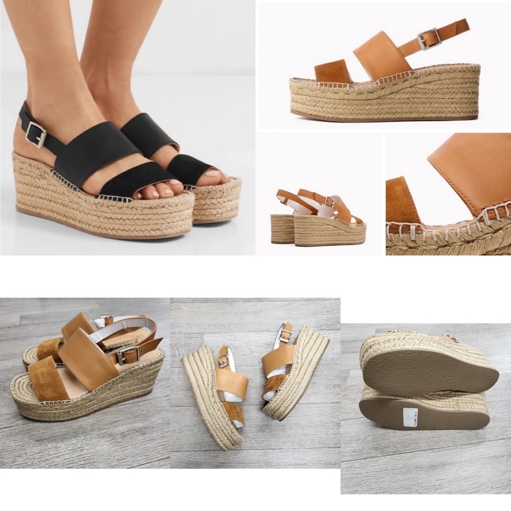 🤎👡 Rag and Bone Edie Wedge Tabacco